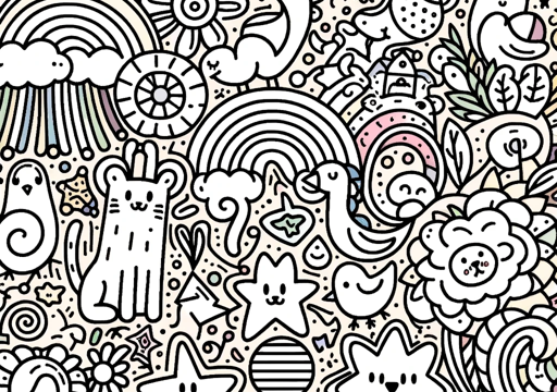 Coloring Book Generator