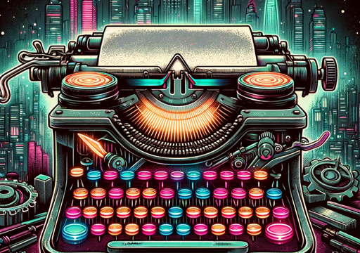 Retro Cyber News Scribe