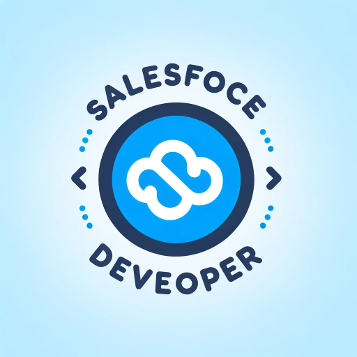 DALL·E 2023-11-16 16.26.41 – A minimalistic and professional logo for ‘Salesforce Developer’, a specialized GPT focused on Salesforce platform development. The logo should feature